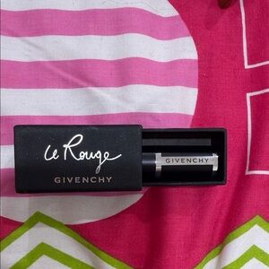 Givenchy Le Rouge Lipstick - Elegant Black and Silver